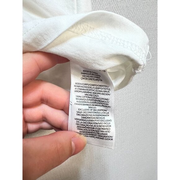 Polo Ralph Lauren Boys Big Pony Logo T-Shirt Short Sleeve Size M 10-12 White - Picture 4 of 12